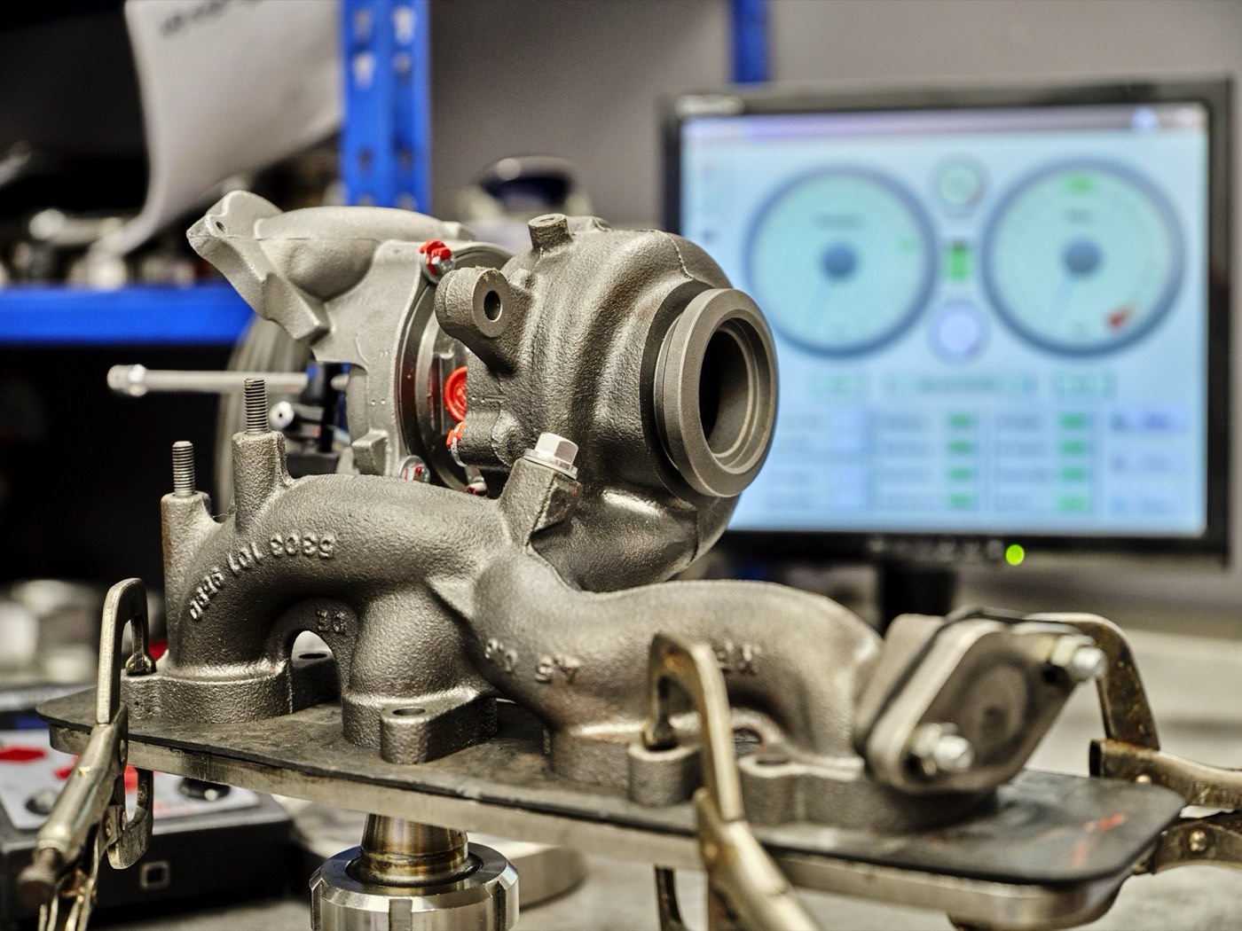 Turbolader Reparatur und Instandsetzung Berlin - Prüfstand